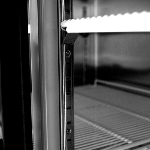 MCF8709 Bottom Mount (2) Two Sliding Doors Refrigerator