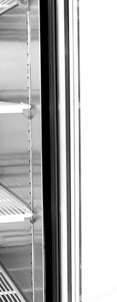 MCF8705 - Bottom Mount (1) One Glass Door Refrigerator