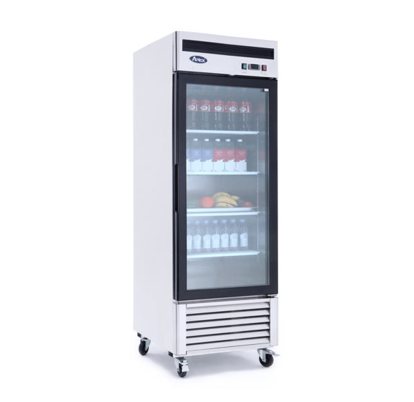 MCF8705 - Bottom Mount (1) One Glass Door Refrigerator