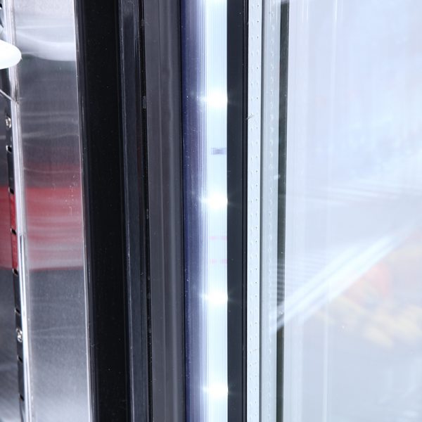 MCF8707 Bottom Mount (2) Two Glass Door Refrigerator